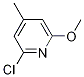 6-Chloro-2-methoxy-4-methylpyridine Structure,25297-52-3Structure