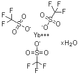 三氟甲烷磺酸鐿水合物結構式_252976-51-5結構式