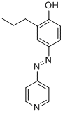 2-Propyl-4-(4-pyridylazo)phenol Structure,253124-08-2Structure