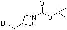 N-(tert-butoxycarbonyl)-3-bromomethylazetidine Structure,253176-93-1Structure