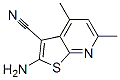 Thieno[2,3-b]pyridine-3-carbonitrile, 2-amino-4,6-dimethyl- (9ci) Structure,253326-34-0Structure