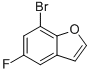 7-Bromo-5-fluoro-1-benzofuran Structure,253429-19-5Structure