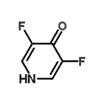 4-Pyridinol,3,5-difluoro-(9ci) Structure,253435-48-2Structure