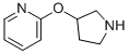 2-(Pyrrolidin-3-yloxy)-pyridine Structure,253603-61-1Structure