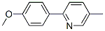 5-Methyl-2-(4-methoxyphenyl)pyridine Structure,25363-55-7Structure