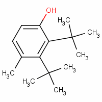 Phenol,bis(1,1-dimethylethyl)-4-methyl- Structure,25377-21-3Structure