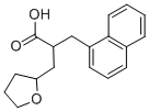 1-(Tetrahydro-2-furyl)-3-(1-naphthyl) propane-2-carboxylic acid Structure,25379-26-4Structure