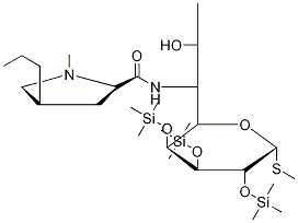 2,3,4-Tri-o-trimethylsilyllincomycin Structure,25420-97-7Structure