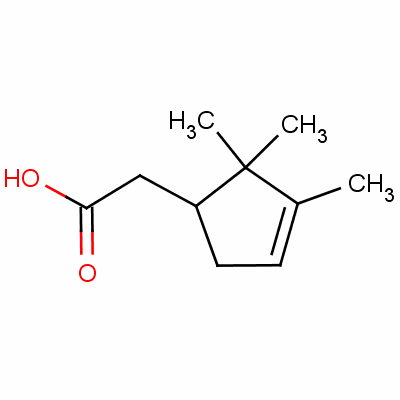 2-(2,2,3-Trimethylcyclopent-3-enyl)acetic acid Structure,25435-53-4Structure