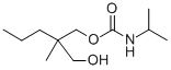 2-(Hydroxymethyl)-2-methylpentyl isopropyl-carbamate Structure,25462-17-3Structure