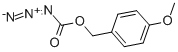 4-Methoxybenzyloxycarbonyl azide Structure,25474-85-5Structure