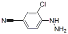 3-Chloro-4-hydrazinobenzonitrile Structure,254880-25-6Structure