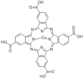 四羧基酞菁鈷結(jié)構(gòu)式_25511-95-9結(jié)構(gòu)式