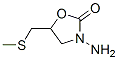 3-Amino-5-[(methylthio)methyl]oxazolidin-2-one Structure,25517-72-0Structure