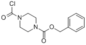 4-Chlorocarbonyl-piperazine-1-carboxylic acid benzyl ester Structure,25539-27-9Structure