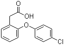 2-(2-(4-Chlorophenoxy)phenyl)aceticacid Structure,25563-04-6Structure