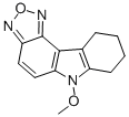 6-Methoxy-7,8,9,10-tetrahydro-6h-[1,2,5]oxadiazolo[3,4-c]carbazole Structure,255865-29-3Structure