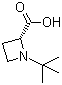 (R)-1-tert-butyl-2-azetidinecarboxylic acid Structure,255883-28-4Structure