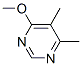 Pyrimidine, 4-methoxy-5,6-dimethyl- (8ci) Structure,25589-19-9Structure