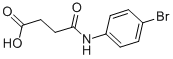 4-[(4-Bromophenyl)amino]-4-oxobutanoic acid Structure,25589-41-7Structure