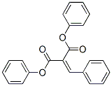 Benzylidenemalonic acid diphenyl ester Structure,25601-04-1Structure