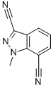 1-methyl-1H-indazole-3,7-dicarbonitrile Structure,256228-69-0Structure