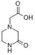 (3-Oxo-1-piperazinyl)acetic acid Structure,25629-32-7Structure