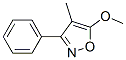 5-Methoxy-4-methyl -3-phenylisoxazole Structure,25632-75-1Structure