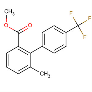 6-Methyl-4-trifluoromethyl-biphenyl-2-carboxylic acid methyl ester Structure,256397-60-1Structure