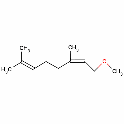 (2Z)-1-methoxy-3,7-dimethylocta-2,6-diene Structure,2565-83-5Structure