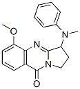 Pyrrolo[2,1-b]quinazolin-9(1h)-one, 2,3-dihydro-5-methoxy-3-(methylphenylamino)- (9ci) Structure,25662-85-5Structure