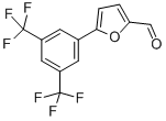 5-[3,5-Di(trifluoromethyl)phenyl]-2-furaldehyde Structure,256658-04-5Structure