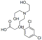 Triethanolamine 2,4-dichlorophenoxyacetate Structure,2569-01-9Structure