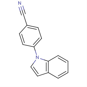 4-(1H-indol-1-yl)benzonitrile Structure,25699-92-7Structure