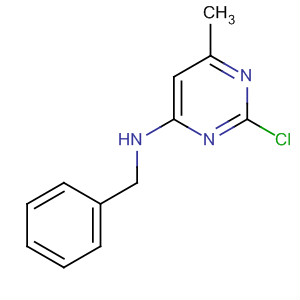 benzyl-(2-chloro-6-methylpyrimidin-4-yl)amine Structure,25710-10-5Structure