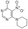 4-Chloro-5-nitro-6-(1-piperidinyl)pyrimidine Structure,25710-23-0Structure