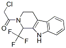 2-Chloro-1-[1-(trifluoromethyl)-1,3,4,9-tetrahydro-2H-beta-carbolin-2-yl]ethan-1-one Structure,257295-47-9Structure