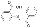 2-[(2-氧代-2-苯基乙基)硫代]苯甲酸結(jié)構(gòu)式_25803-71-8結(jié)構(gòu)式