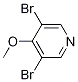 3,5-Dibromo-4-methoxypyridine Structure,25813-24-5Structure