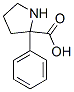 2-Phenyl-pyrrolidine-2-carboxylic acid Structure,25860-44-0Structure