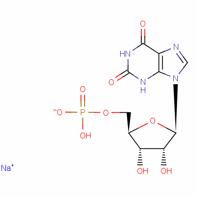 黃苷5-磷酸二鈉鹽結(jié)構(gòu)式_25899-70-1結(jié)構(gòu)式