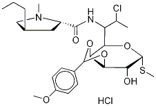 3,4-O-p-anisylideneclindamycin hydrochloride Structure,25908-42-3Structure