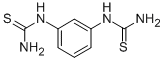 1,3-Phenylene-bis(2-thiourea) Structure,2591-01-7Structure