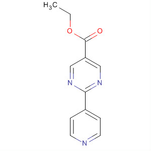 2-(吡啶-4-基)-5-嘧啶羧酸乙酯結(jié)構式_259807-46-0結(jié)構式