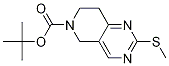 Tert-butyl 2-(methylthio)-7,8-dihydropyrido[4,3-d]pyrimidine-6(5h)-carboxylate Structure,259809-78-4Structure