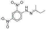 2-Butanone 2,4-dinitrophenylhydrazone-3,5,6-d3 Structure,259824-58-3Structure