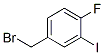 4-(Bromomethyl)-1-fluoro-2-iodobenzene Structure,260050-97-3Structure