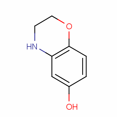 3,4-Dihydro-2H-1,4-benzoxazin-6-ol Structure,26021-57-8Structure