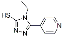 4-Ethyl-5-pyridin-4-yl-4H-[1,2,4]triazole-3-thiol Structure,26029-01-6Structure