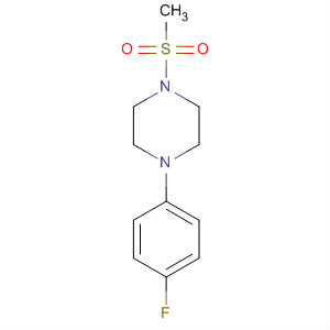 4-(4-Fluorophenyl)-1-methanesulphonylpiperazine Structure,260441-12-1Structure